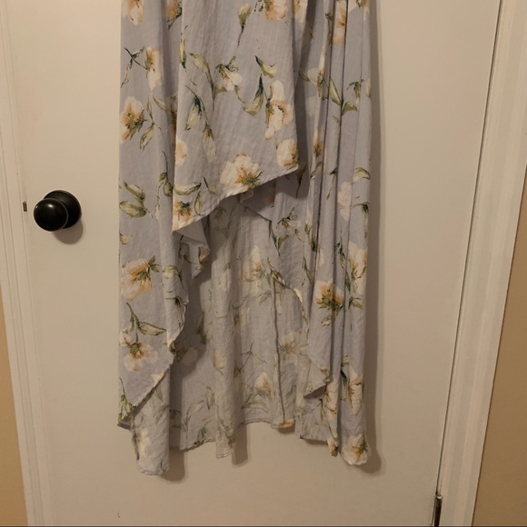 EUC Promesa Floral Wrap Dress Size Medium - Picture 7 of 13